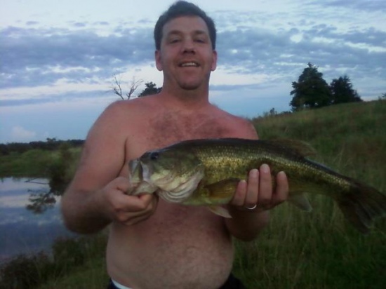 4.1 bass biggest fish ive ever caught!