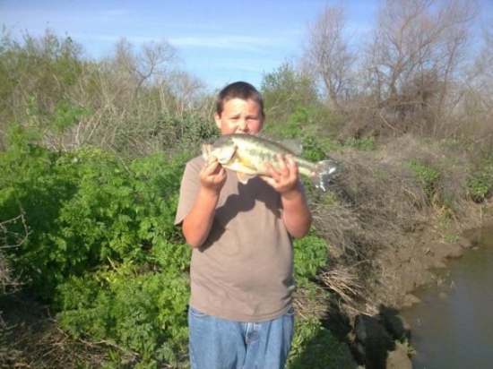 Caught in a 20x20 mud hole in Norco Ponds