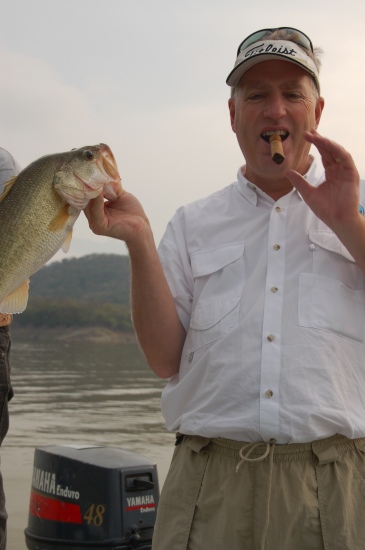 Don't know what is better this cigar or my Lake Aqua Milpa bass caught in Mexico!