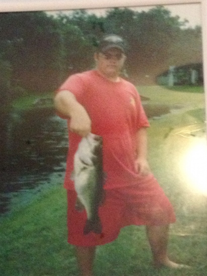 Caught on 5inch senko on brush pile in pond and 6 1/2 pounds