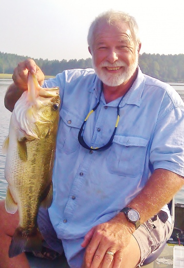 7 pounder caught on crankbait August 24, 2013 in private lake in St. Clair co. Alabama.
