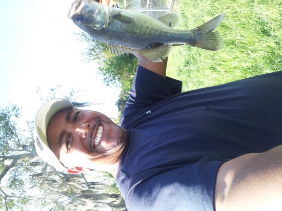 I caught this one at shingle creek Orlando Florida. It was small in weight about 2 lb