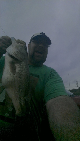 Fort Loudoun Lake Knoxville, TN  5 pounds 8 ounces and was a CHUNK!