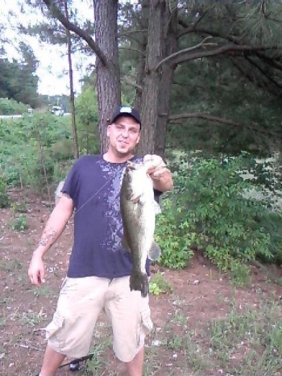I caught this fish in a local pond in Lexington NC. It weighed in at 6 1/2 lbs.