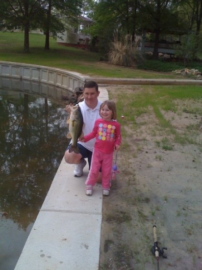 Daddy and Daughter Day on the Lake. Lake Fork, TX