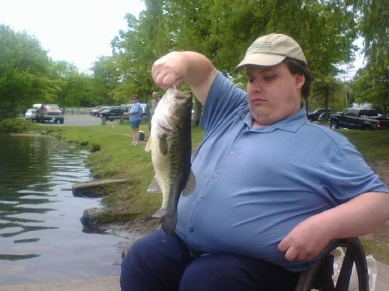 This another Largemouth Bass that I caught on Saratoga Lake in Upstate NY also on Memorial Day 2009