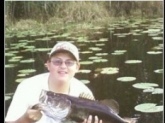 Wasnt easy tring to get him through those lilly pads....