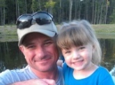 This is my 4 year old Halynn and her first warmouth. It is her first fish also. Kinda makes a daddy proud.