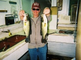 largemouth bass caught on long lake wisconsin spring of 08
