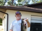 May-08 Caught on spinnerbait char/wht  10.78lbs I caught this early morning running it along a weed bed in a pond in Brooksville, FL
