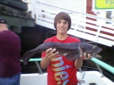i caughted this fish right out of morro bay... i deckhand on the boat.. i5lbs and 32 inches..
