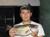 i cought this bass down in mexico. it weight 5.2 lbs. i love fishing down there. got more pictures of another couple of fishing trips down there.