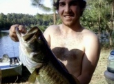 12 lb bass caught in tifton ga i was using a 7.5