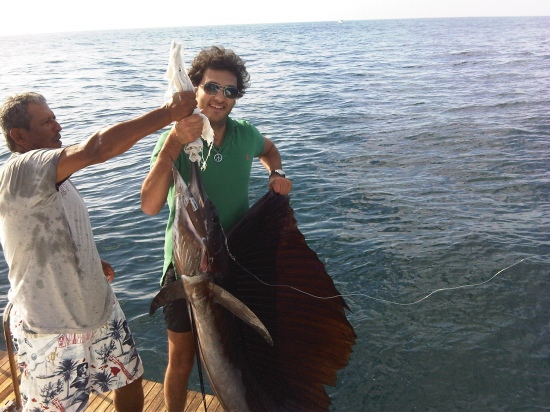 Acapulco, Mexico January 2010, about 10 miles offshore, trolling using 