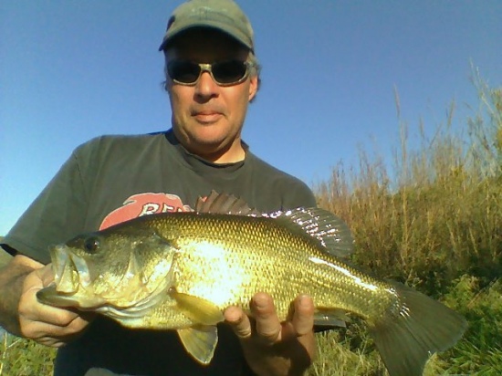Caught this Largemouth Bass at a farm pond just outside of Lincoln, Nebraska. It was around the second week of October. It was a nice line stretcher!