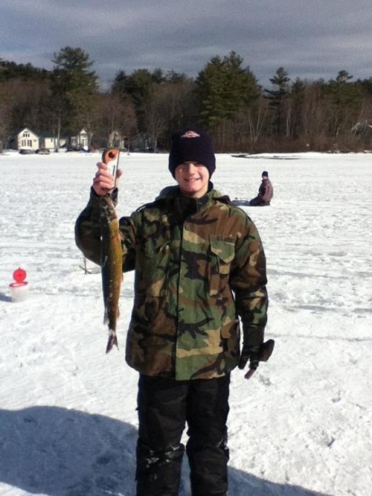 Chain Pickeral Squam Lake, New Hampshire 2 feet long  4.5 pounds