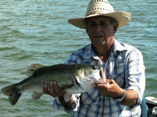 Sergio Malacara Caught this Bass on Cuchillo Lake, Mexico