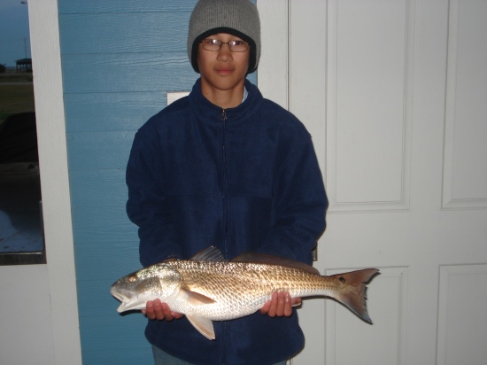 Christmas Day redfish- Galveston Texas (25