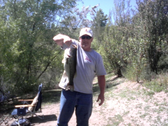 Caught in Temecula CA. Bass weighed about 10 lbs or so. No Scale Just Big Fun!