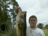 23 inches, 6 lbs, caught him off the bottom where it was cooler. He couldnt resist a nice dropshot worm swimming by