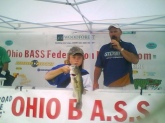 My name is Allex I was 9 years of age when I caught this 3 1/2 pound bass in an Ohio BASS federation tournament, at Rocky Fork.Finished second in tournament [I am on the club of the SS Minnows located in central Ohio]