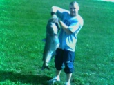 This monster was caught on the Potomac River off of Bolling AFB, DC. Didn't weigh him but I'm guessing at least 50lbs.