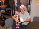Thanks Bill!!!  In this picture  Skyla Thompson with Bill Dance, Bass Master Classic 2011.