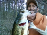 7 pound largemouth bass caught in southern ohio