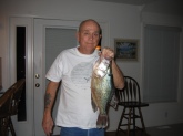 I caught this black crappie at Smithville Lake, in Smithville, Missouri.  It weighted 4 lbs., 2 oz.