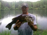 caught in midlothian va about 12 lbs! its a hog
