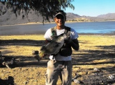 this 10.34 lbs  bass  was a great catch.  cought  with a soft plastic lizzard.   i  cought it  down in a lake  named ''el veranito''        in mexico.  XD!