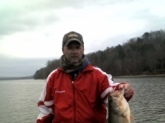 Johnny Allen caught at Pickwick lake on umbrella rig 7'2