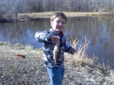 my name is dalton im three years old and i love to fish...