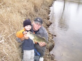 we worked together on this one back on march 11 2012 got i her on a 6ft ultralight rod with 6lb test