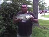 I cought this 7lb 4oz 21inch bass on a conservation lake in salem mo. on a gold & black rattle trap in early spring of 08