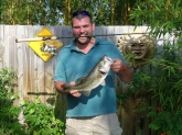 This fish was caught at the C-54 canal near the stick marsh in Florida using a YUM 6