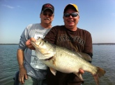 Lake Fork, 2012, and 2013, lagest 10.8, and 10.6, amy sister fist big fish