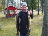 Fall River Walleyes. Channel Fishing with Jigs.  These 2 were 7 1/2 lbs. Caught in Alpena, Mi on the Thunder Bay River.