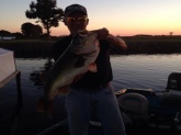 9 lb. 13 oz. largemouth. Caught by Tim Harris of Ashland, Kentucky on Lake Toho in St. Cloud, Fl. on Dec. 16, 2014. In the last 2 weeks Tim has caught more than 200 fish.