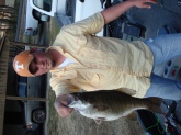 6lb 6oz smallmouth bass, Fort Loudon (TN river) caught on a YUM Dinger 20' of water 23