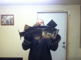 Caught out of private lake. Weighted 9.0lb. Was caught on thanksgiving day around 7:39am