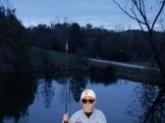 Sorry, not a big fish but had to share! My 10 year old son Austyn lives and breathes fishing and chose to be one of his idols Bill Dance for halloween this year! Hope you all get a laugh for the day!
