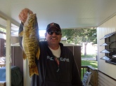 This 3.5 pound smallie was caught on Buckhorn Lake in Ontario, Canada. The fishing is great. Maybe we'll see you sometime Bill.