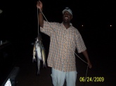 Terrel caught these at Johnson Road Park in Collierville, TN. Picture was taken by friend and fellow angler, Kevin Jones. 