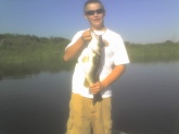 I caught this bass at the three lakes in lake wales in weighed 10 pounds i caught this bass on july 6, 2008 it was released back in the lake when your ready bill ill put you on some