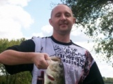 I caught this fish at Lock 4 in Gallatin,TN, and it weighed a whopping 5lbs