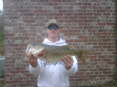 This is an 8 pounder i caught in a private lake in Mississipi